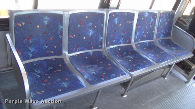 image for item DP9291 2003 Blue Bird shuttle bus