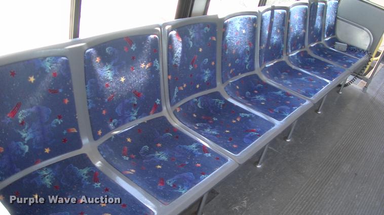 image for item DP9291 2003 Blue Bird shuttle bus