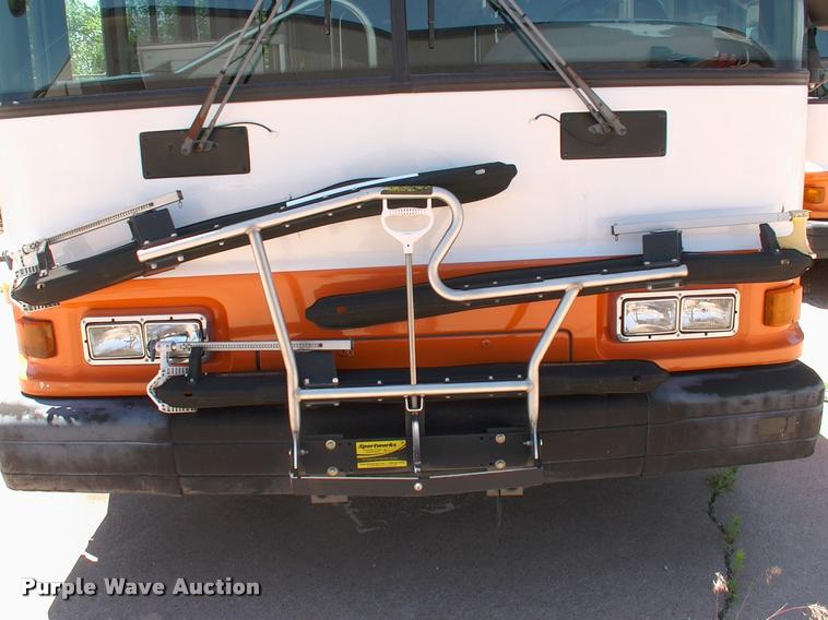 image for item DP9291 2003 Blue Bird shuttle bus