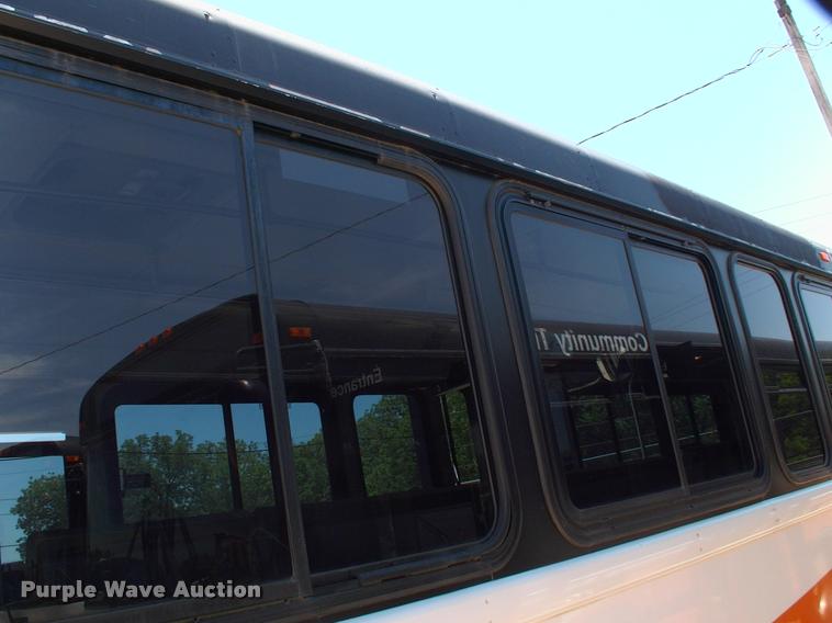 image for item DP9291 2003 Blue Bird shuttle bus