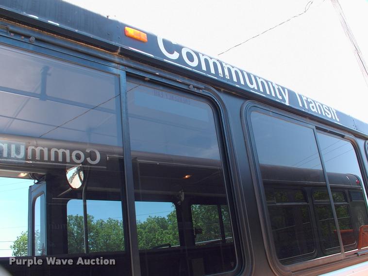 image for item DP9291 2003 Blue Bird shuttle bus