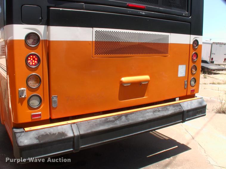 image for item DP9291 2003 Blue Bird shuttle bus