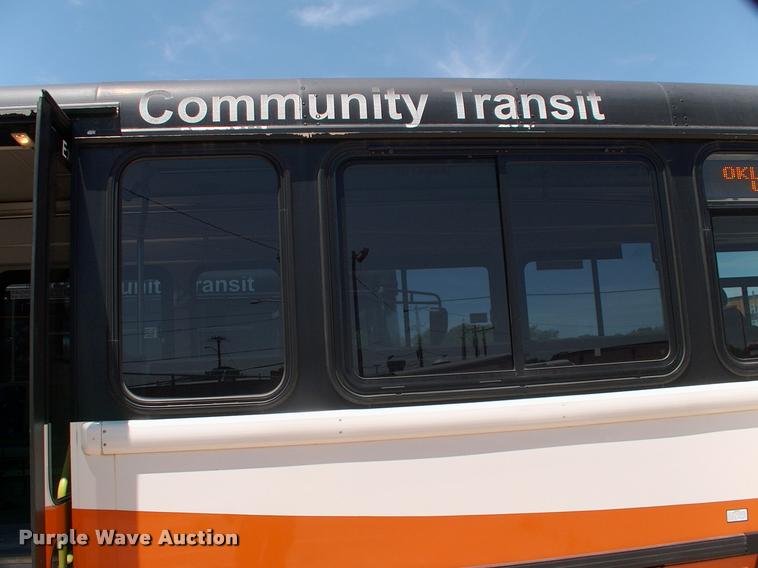 image for item DP9291 2003 Blue Bird shuttle bus