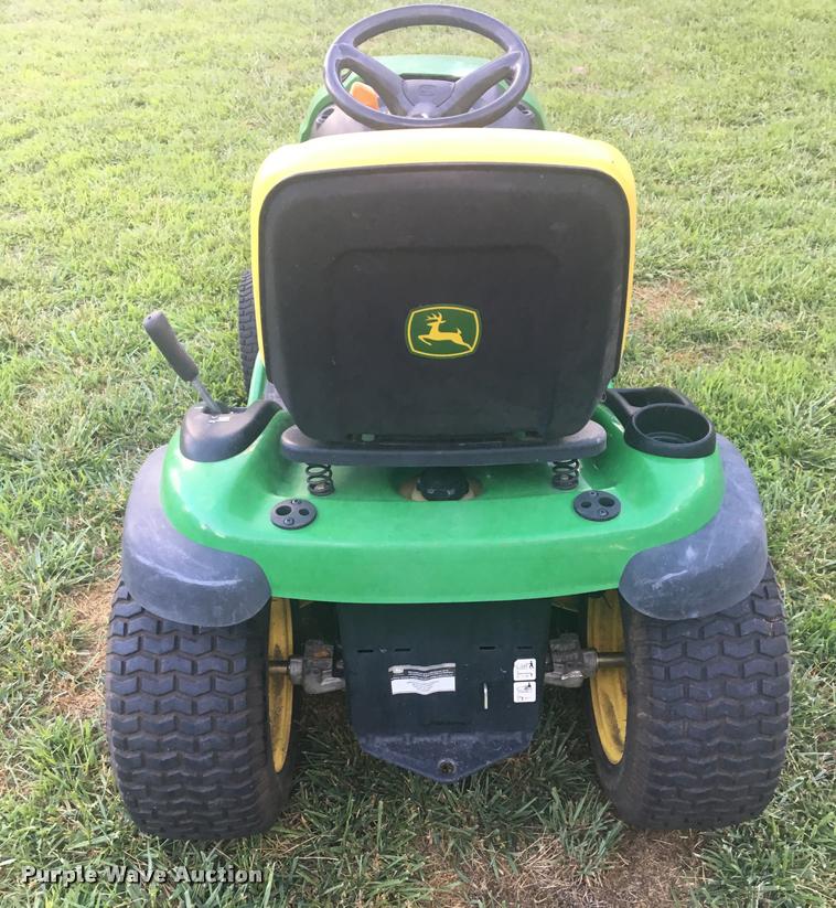 image for item G1118 John Deere L130 riding lawn mower