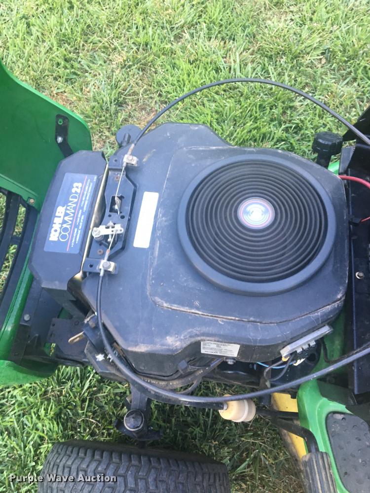 image for item G1118 John Deere L130 riding lawn mower