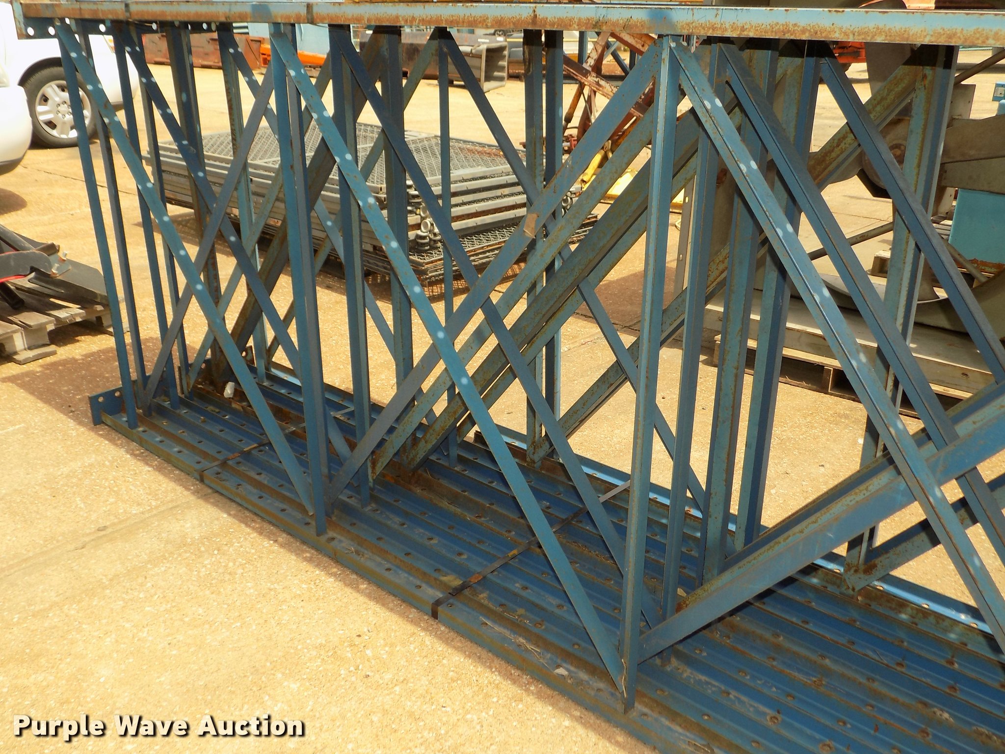 Pallet racking in Omaha, NE Item AU9506 sold Purple Wave