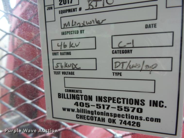 image for item DA3395 1998 Ford F800 bucket truck