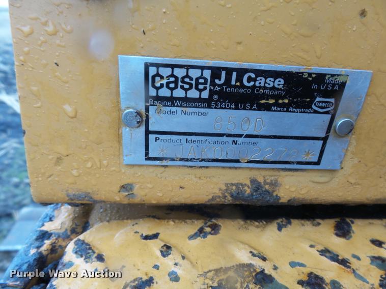image for item DA3534 1989 Case 850D dozer