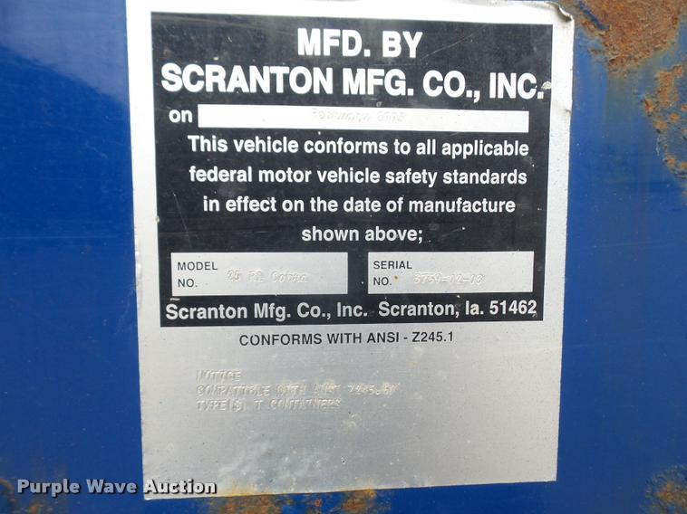 image for item DA6292 1992 International 4900 refuse truck