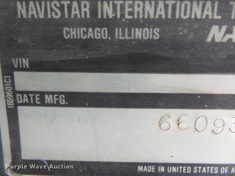 image for item DA6292 1992 International 4900 refuse truck