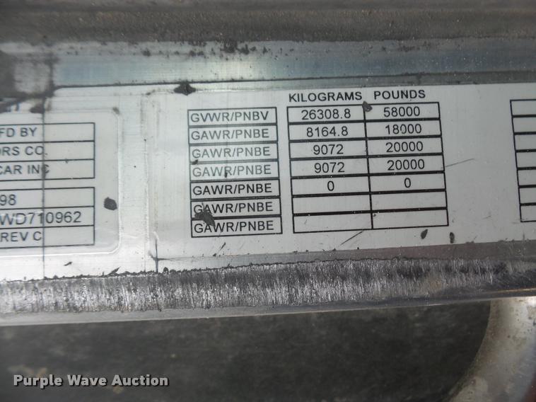 image for item DA6295 1998 Peterbilt 320 refuse truck