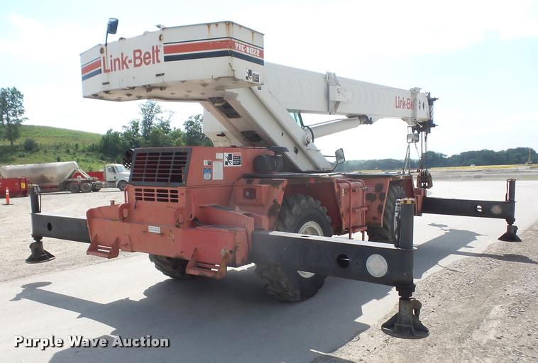 image for item DA6354 1997 Link-Belt RTC-8022 crane