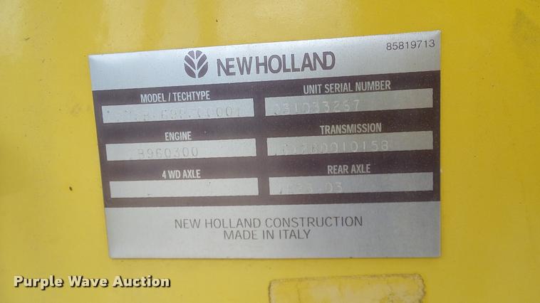 image for item DA6766 2001 New Holland LB75B backhoe