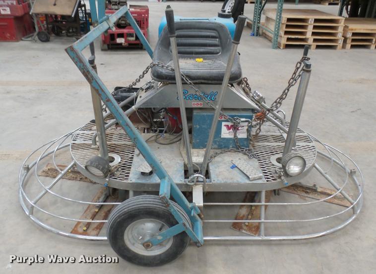 image for item DA7944 Bartell TS88 power trowel