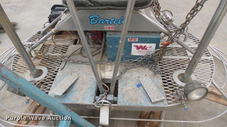 image for item DA7944 Bartell TS88 power trowel