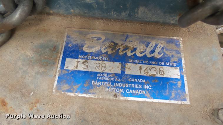 image for item DA7944 Bartell TS88 power trowel