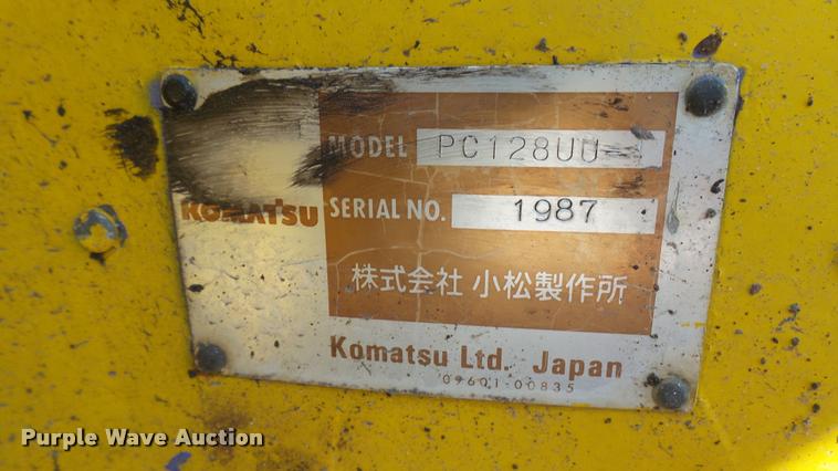 image for item DA7965 1996 Komatsu PC128-UU excavator