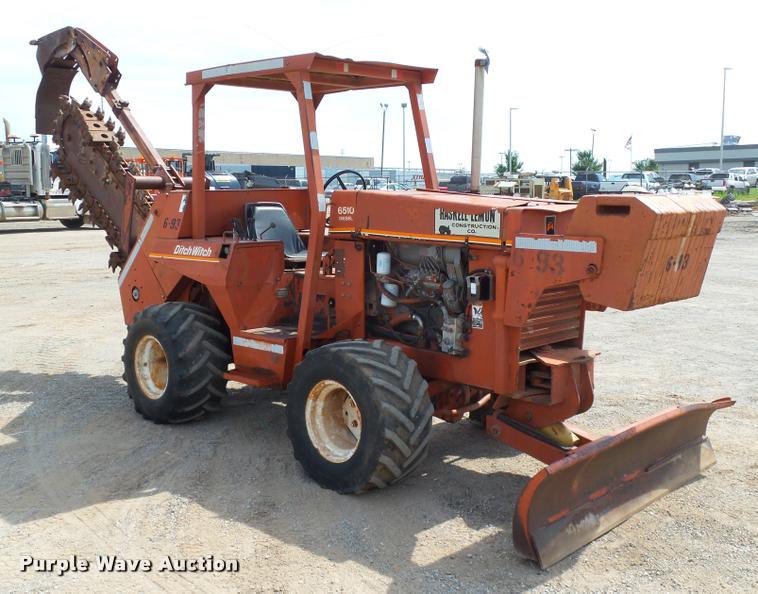 image for item DB4035 1985 Ditch Witch 6510DD trencher