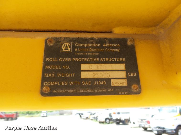 image for item DB4037 1998 Hypac C778B double drum vibratory roller