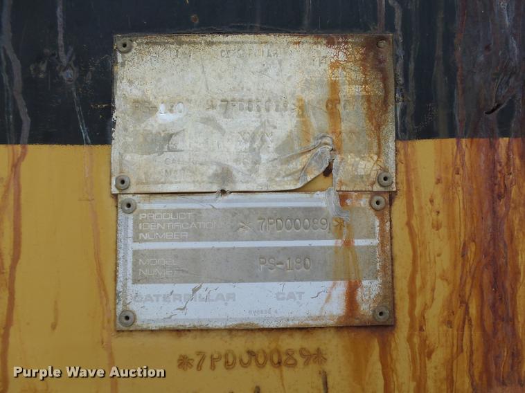 image for item DB4038 1992 Caterpillar PS-180 pneumatic roller