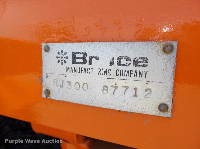 image for item DB4043 1995 Broce RJ300 broom