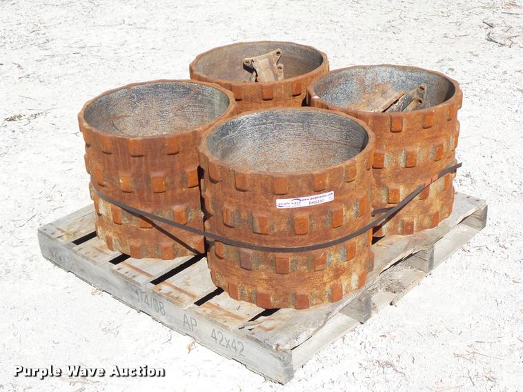 image for item DH9330 (4) Wacker 16" padfoot wheels