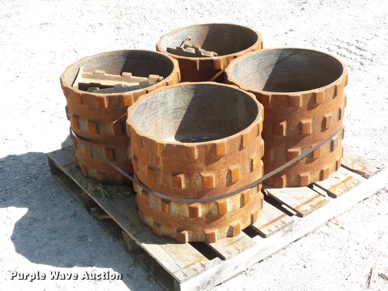 image for item DH9330 (4) Wacker 16" padfoot wheels