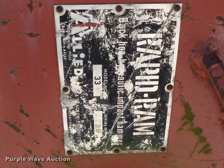 image for item DH9334 Allied Rapid Ram 33 impact hammer