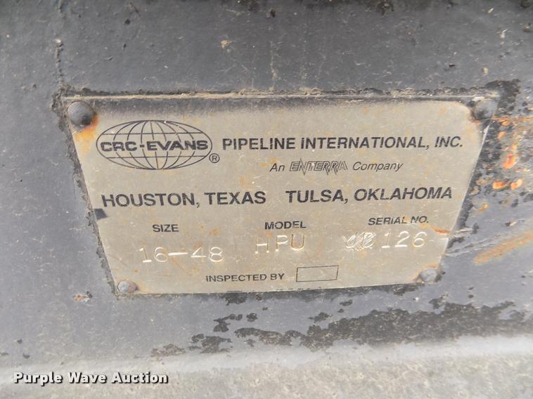 image for item DJ9826 Crc-evans hydraulic power unit