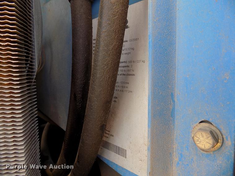 image for item DK9984 2001 Genie S65 boom lift