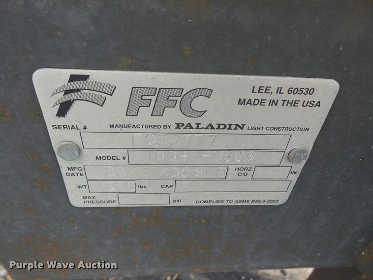 image for item DL9650 FFC 100420869 pallet fork attachment