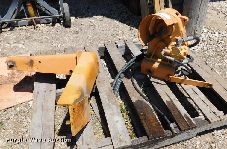 image for item DM9488 Case 860 backhoe boring attachment