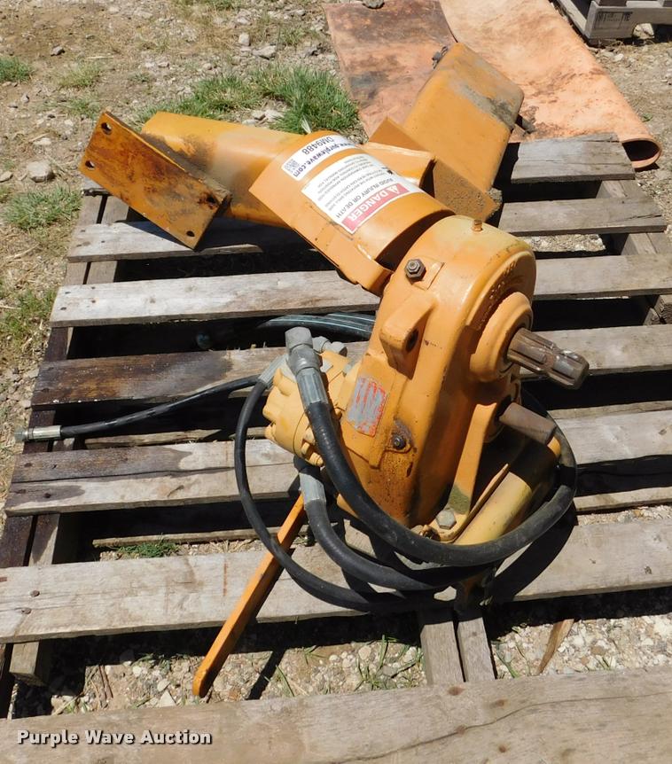 image for item DM9488 Case 860 backhoe boring attachment