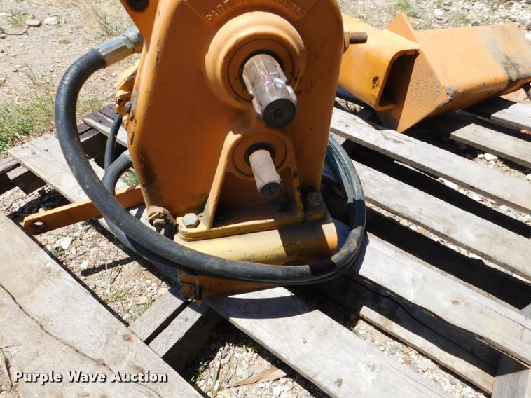 image for item DM9488 Case 860 backhoe boring attachment