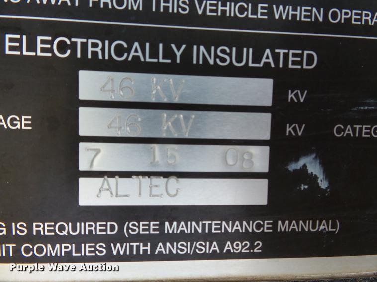 image for item K3273 2008 Dodge Ram 5500 bucket truck