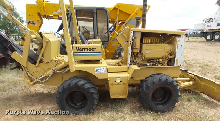 image for item L1518 1991 Vermeer V6050 trencher