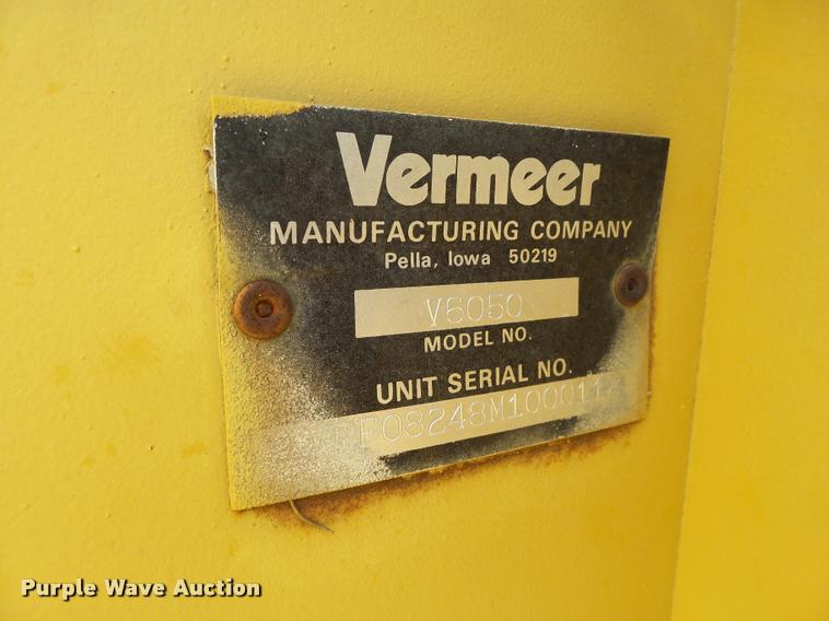 image for item L1518 1991 Vermeer V6050 trencher