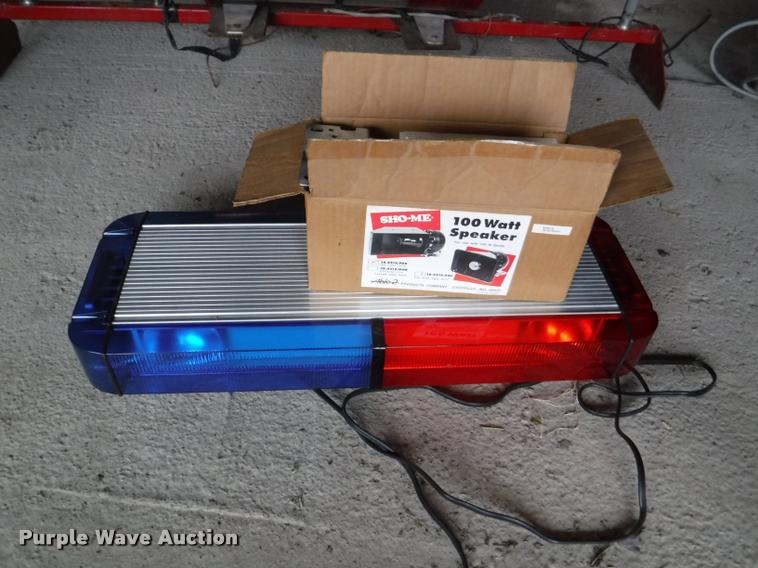 image for item CA9541 Emergency vehicle light strips and equipment