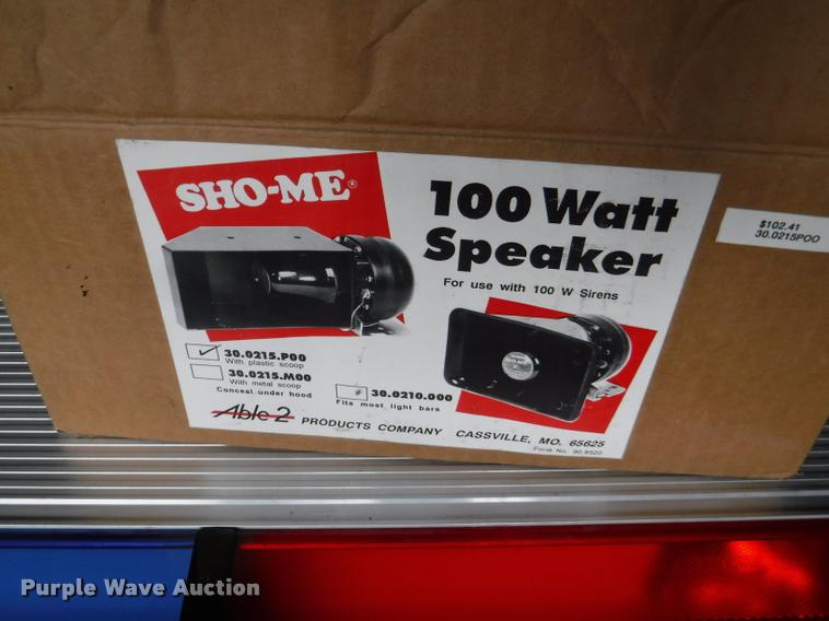 image for item CA9541 Emergency vehicle light strips and equipment