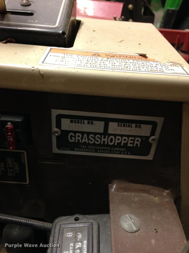image for item CA9666 Grasshopper 618 lawn mower