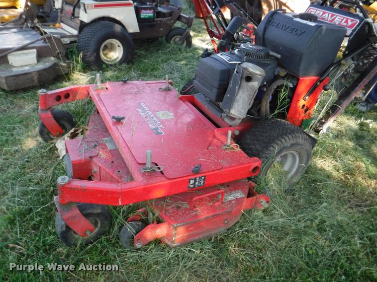 image for item CA9680 (2) Gravely lawn mowers