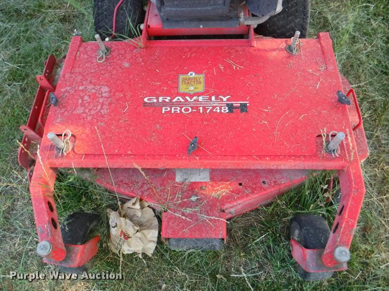 image for item CA9680 (2) Gravely lawn mowers