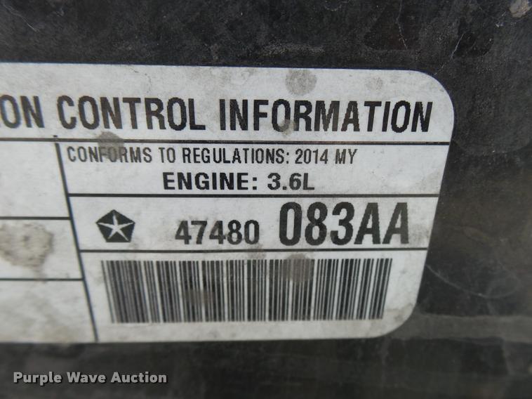 image for item CC9198 2014 Dodge Charger Police