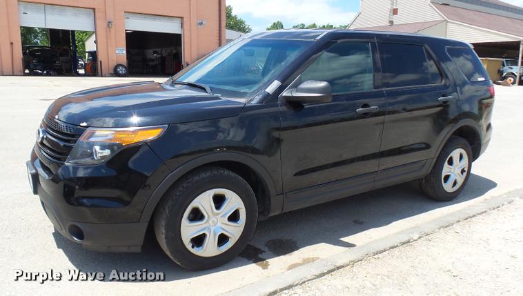 image for item CC9199 2013 Ford Explorer Police Interceptor SUV