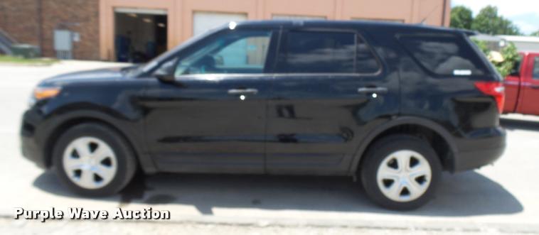 image for item CC9199 2013 Ford Explorer Police Interceptor SUV