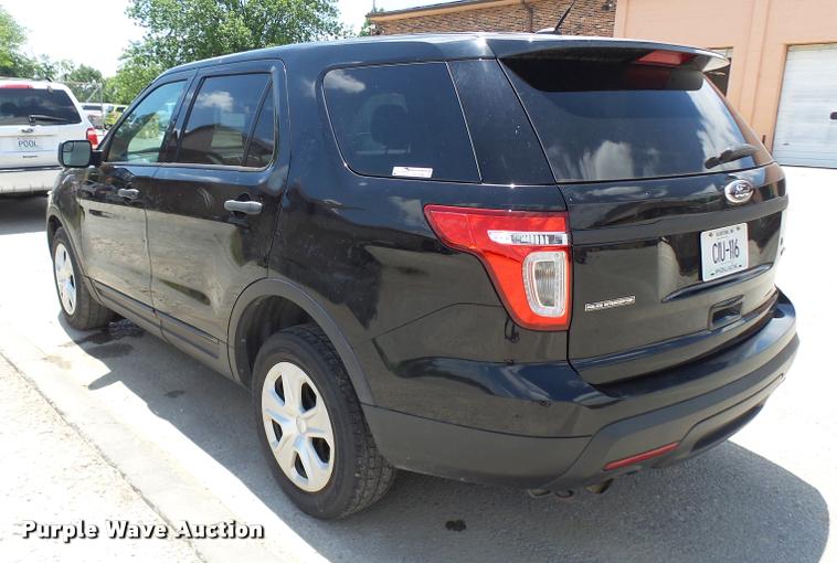 image for item CC9199 2013 Ford Explorer Police Interceptor SUV