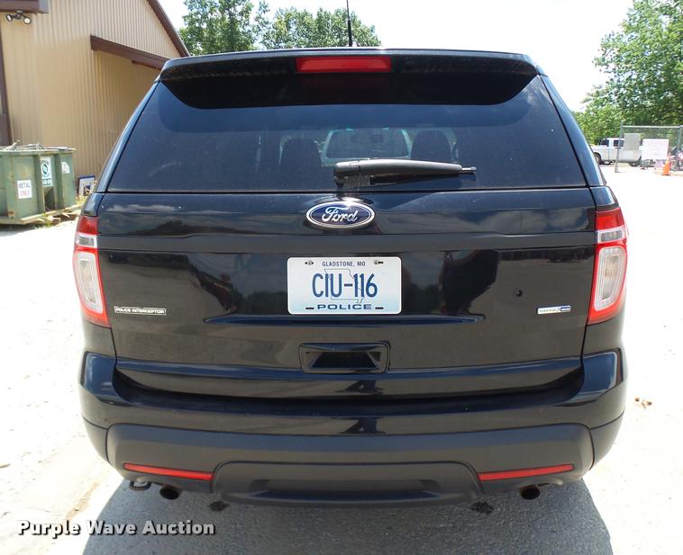 image for item CC9199 2013 Ford Explorer Police Interceptor SUV