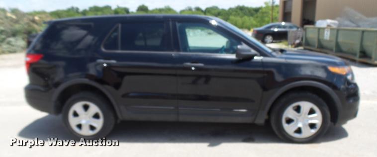 image for item CC9199 2013 Ford Explorer Police Interceptor SUV