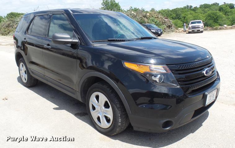 image for item CC9199 2013 Ford Explorer Police Interceptor SUV