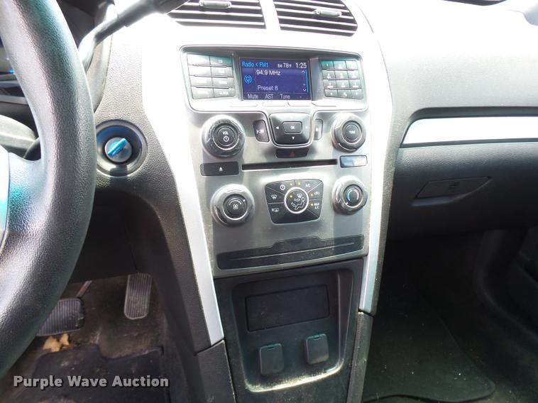 image for item CC9199 2013 Ford Explorer Police Interceptor SUV